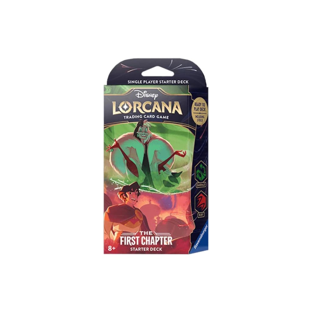 Disney Lorcana: The First Chapter: Starter Deck - (Emerald & Ruby)