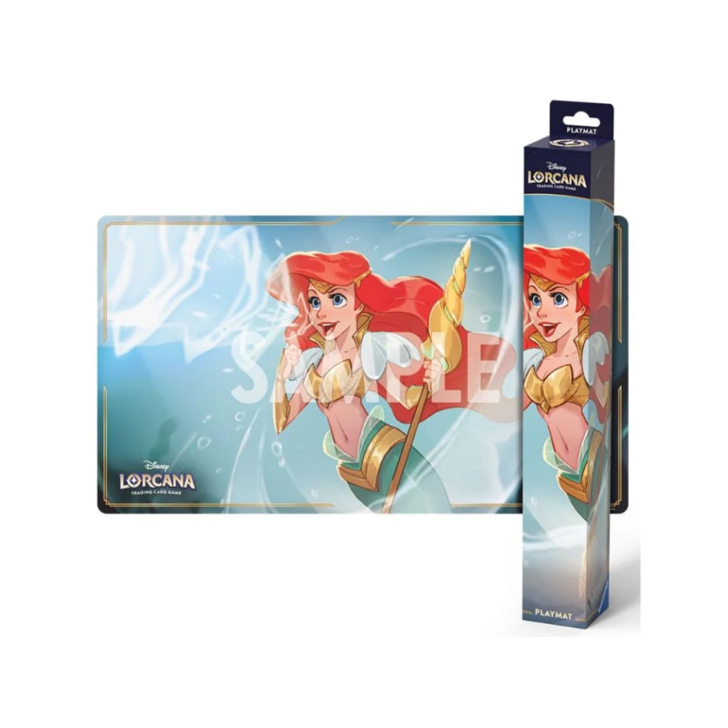 Disney Lorcana Playmat - Set 11 - Ariel, Sonic Warrior