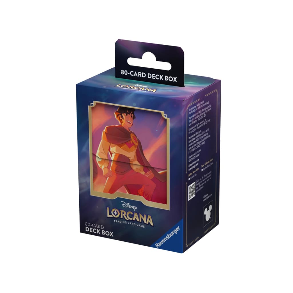 Disney Lorcana: Shimmering Skies - Deck Box 80ct - Aladdin