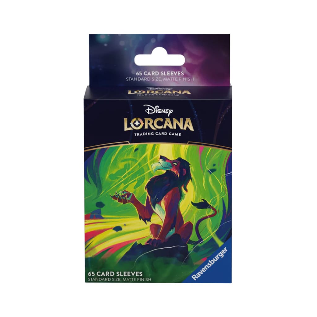 Disney Lorcana Sleeves Set 6 - Scar