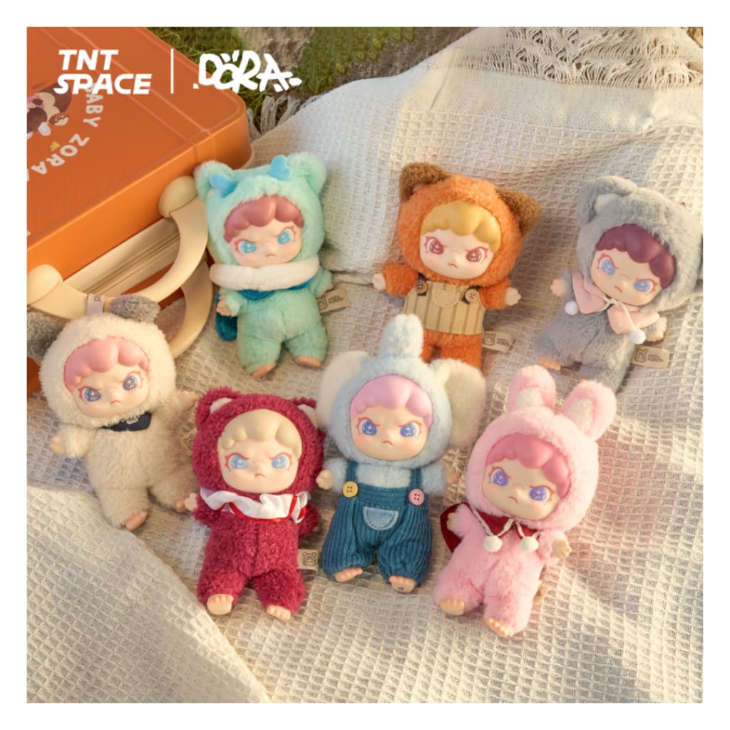 DORA Animals Series Vinyl Plush Doll Blind Box