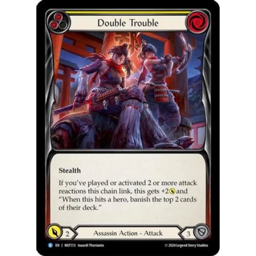Double Trouble (Yellow) (MST113) - Part the Mistveil