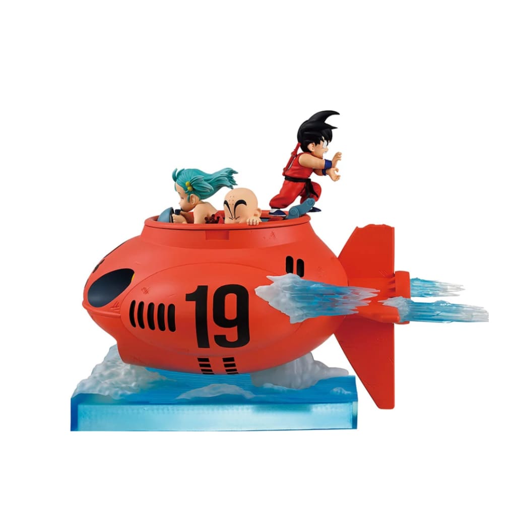 Dragon Ball Ichibansho Goku, Bulma, & Krillin (Vs. Red Ribbon Army) Figure