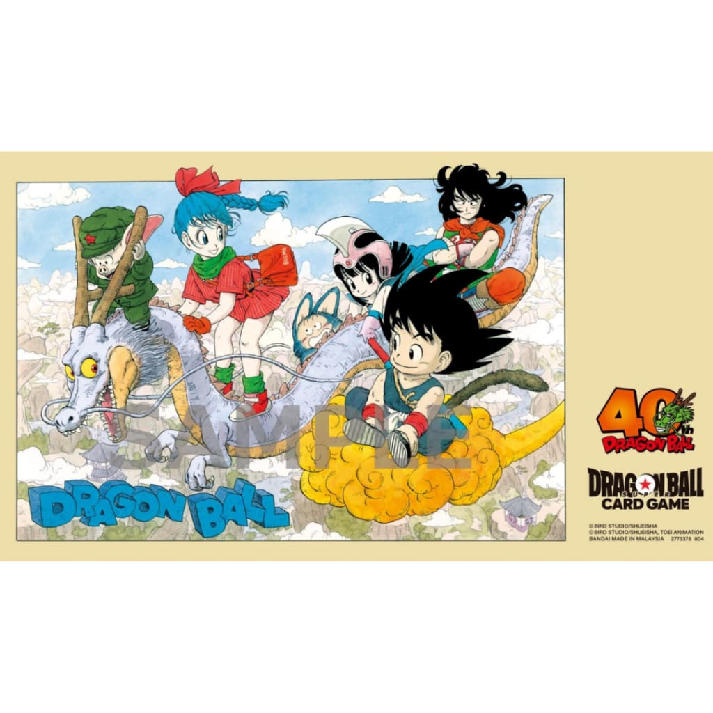 Dragon Ball Super Card Game Official Playmat 40th Anniversary ver.