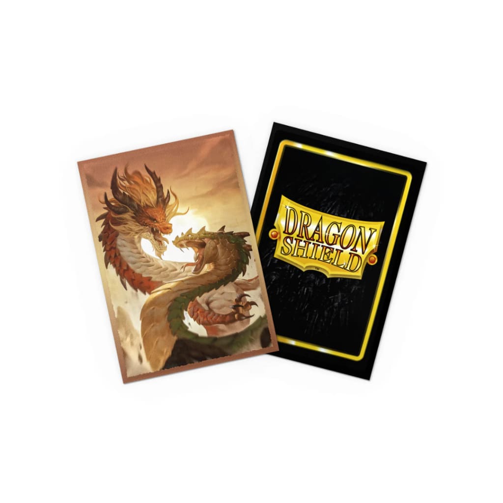 Dragon Shield - 60ct Japanese Size - Art - Dual Matte - Wood Snake 2025