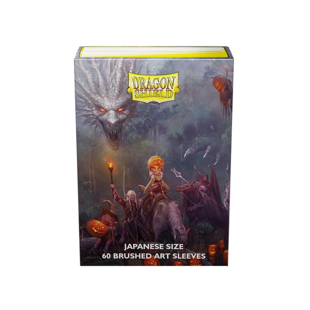Dragon Shield Brushed Art Sleeves - Japanese Size - 60ct - Halloween 2022