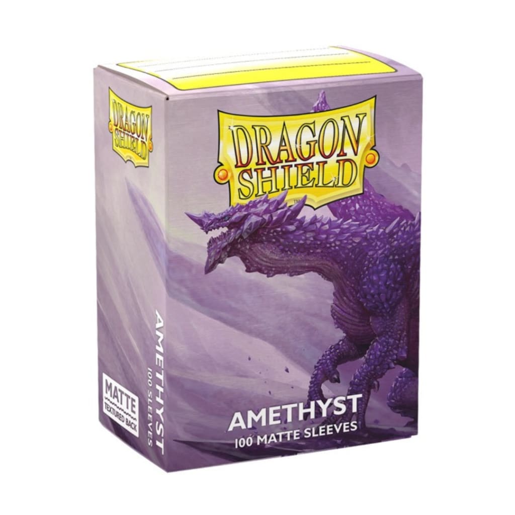 Dragon Shield Standard Size Sleeves: Matte Amethyst