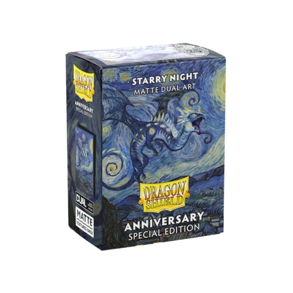Dragon Shield Starry Night - Matte Dual Art Sleeves - Standard Size
