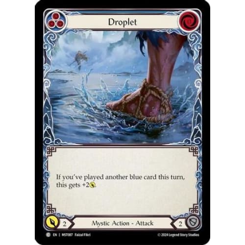 Droplet (MST087) - Part the Mistveil Rainbow Foil