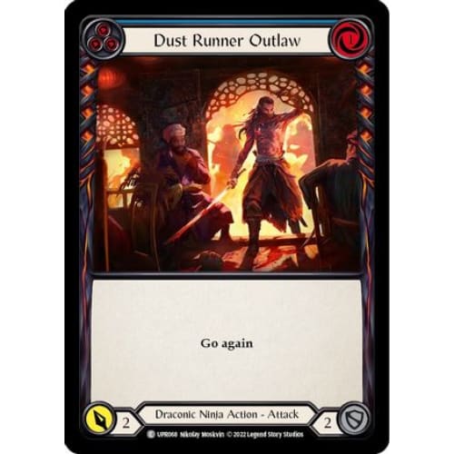 Dust Runner Outlaw (Blue) (UPR068) - Uprising