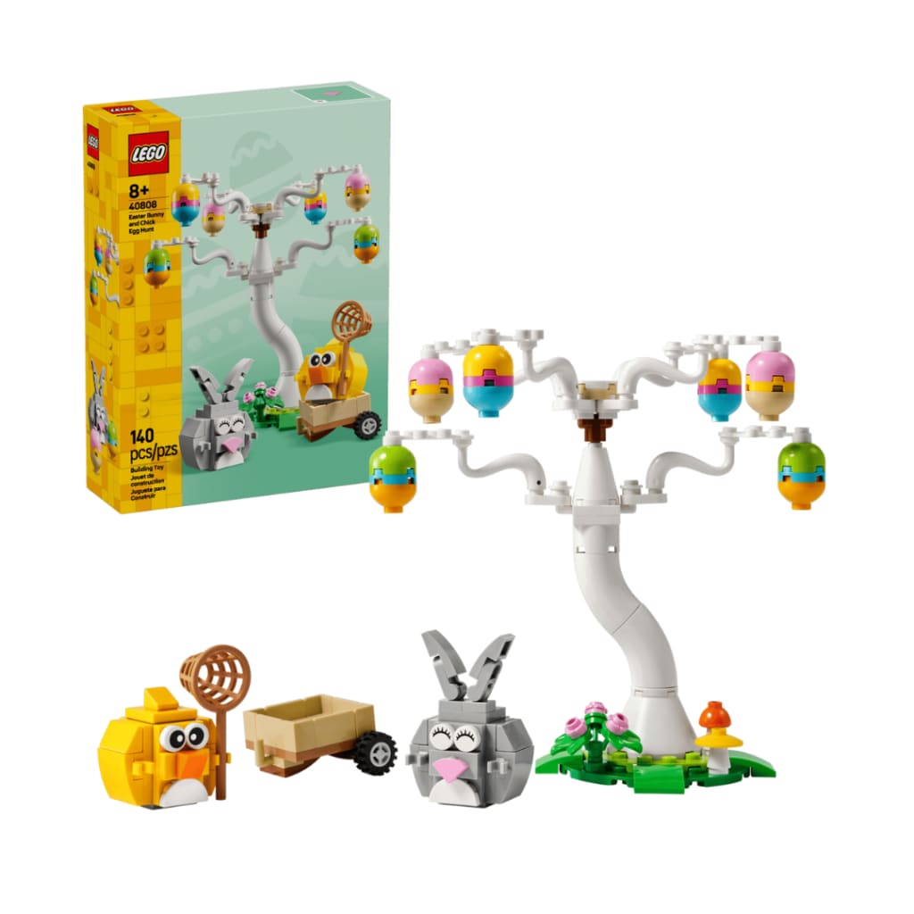 Easter Bunny and Chick Egg Hunt