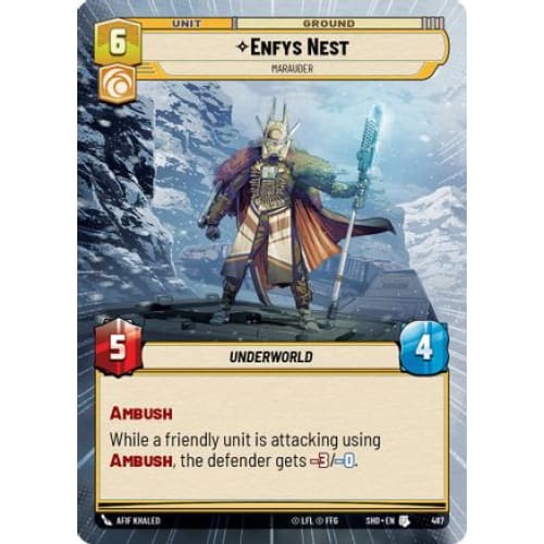 Enfys Nest - Marauder (Hyperspace) (487)  Foil