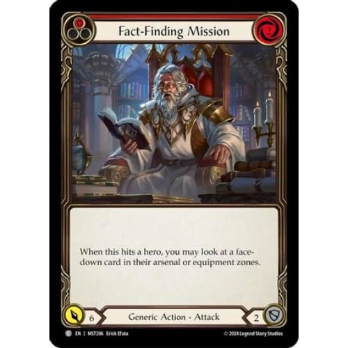 Fact-Finding Mission (Red) (MST206) - Part the Mistveil Rainbow Foil