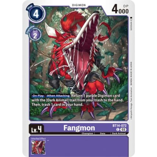 Fangmon - BT14-072 - Common