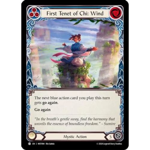 First Tenet of Chi: Wind (MST094) - Part the Mistveil
