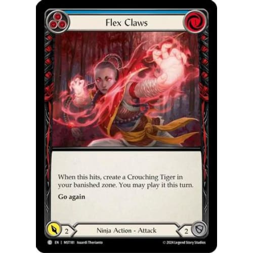 Flex Claws (Blue) (MST181) - Part the Mistveil