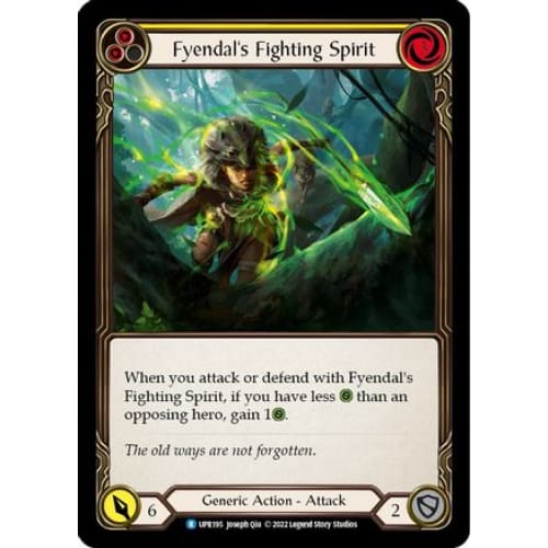 Fyendal's Fighting Spirit (Yellow) (UPR195) - Uprising