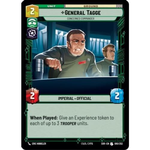 General Tagge - Concerned Commander (080/252)