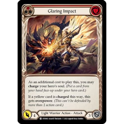 Glaring Impact (Red) (DTD063) - Dusk till Dawn