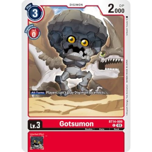 Gotsumon - BT14-009 - Common