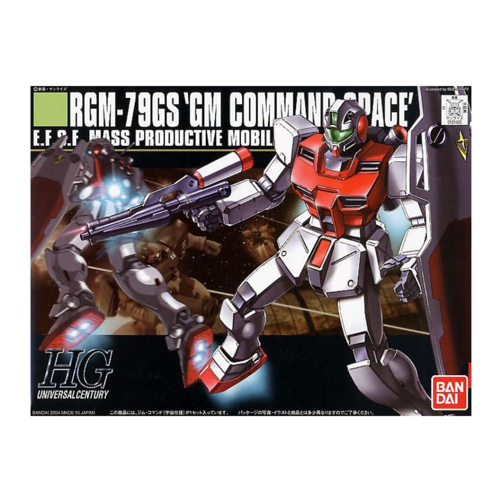 Gundam HGUC 1/144 RGM-79GS GM Command Space Gundam Model Kit