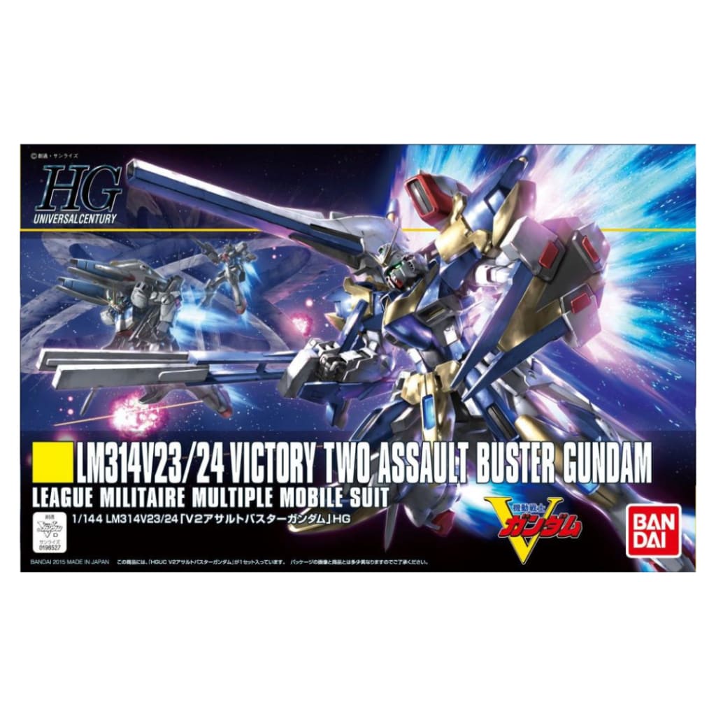 Gundam HGUC #189 1/144 Victory Two Assault Buster Gundam Model Kit
