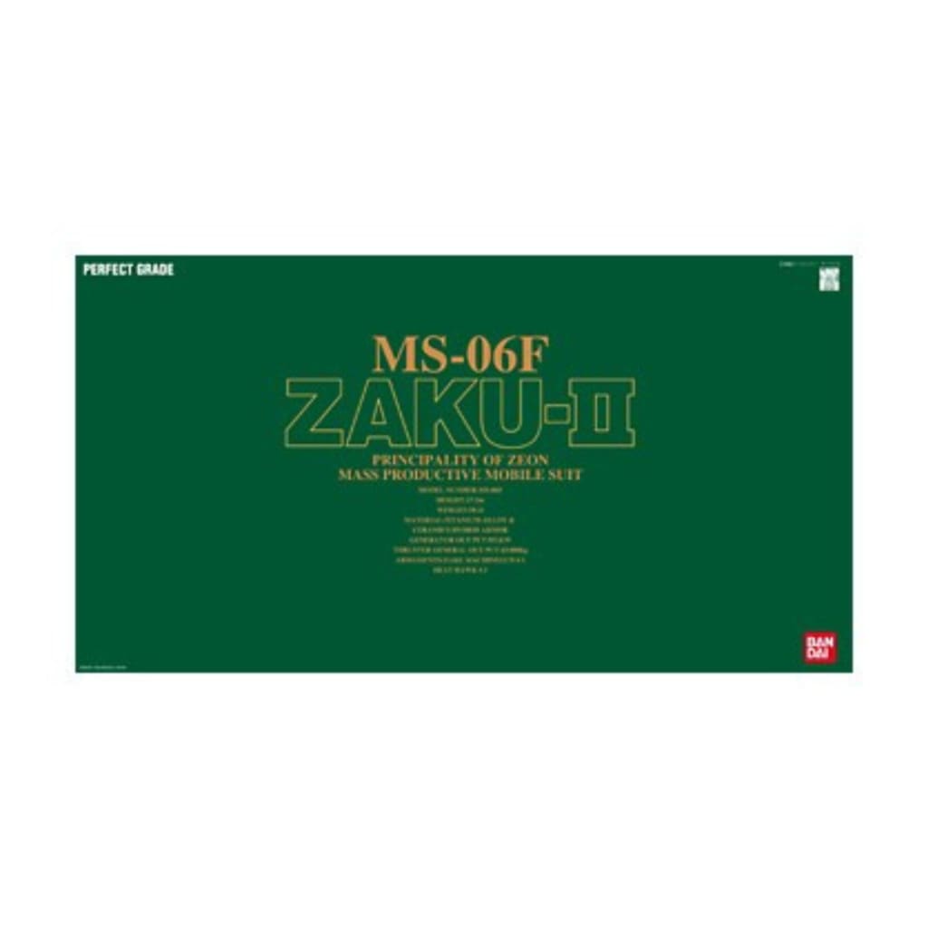Gundam PG MS-06F Zaku II (Green) Model Kit