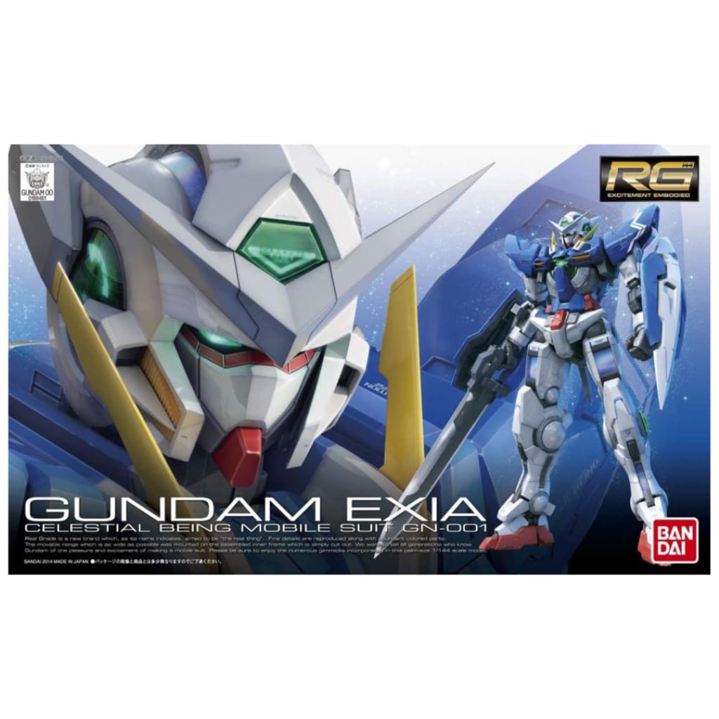 Gundam RG 1/144 Gundam Exia GN-001 (Reissue) Model Kit