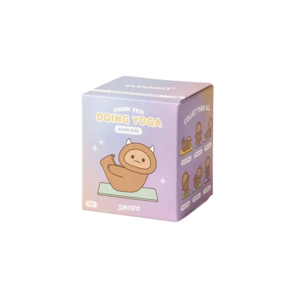 Hank Yeti Doing Yoga Blind Box Figure