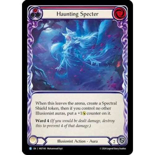 Haunting Specter (Red) (MST140) - Part the Mistveil