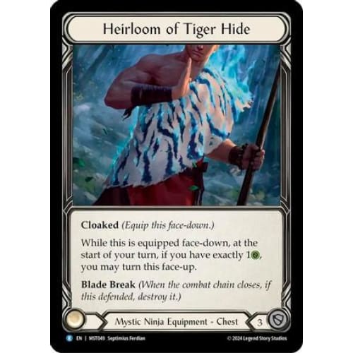 Heirloom of Tiger Hide (MST049) - Part the Mistveil