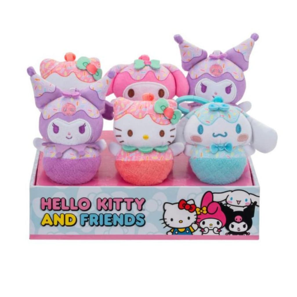 Hello Kitty and Friends: Clip-On Plush - 1 Random Plush