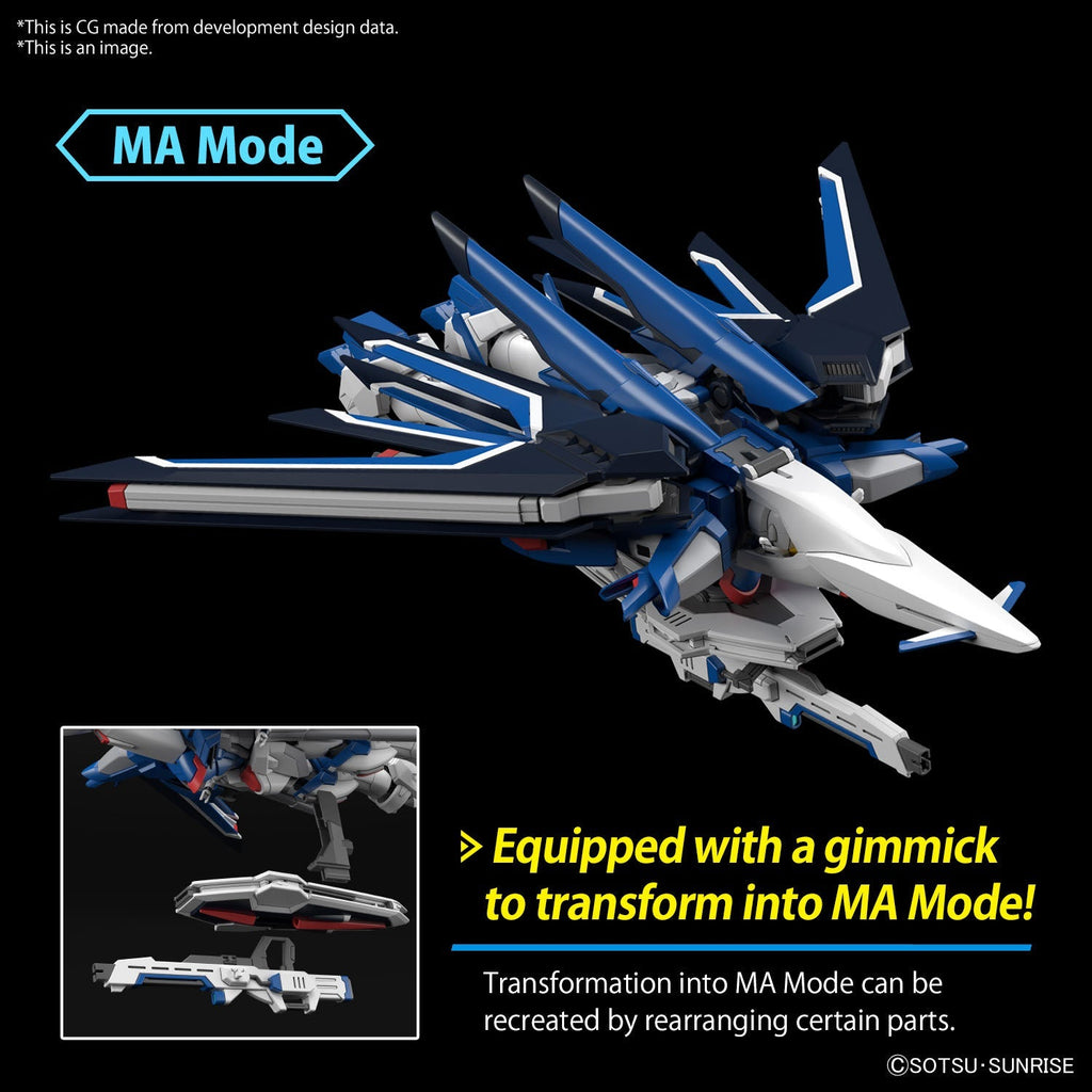 Gundam 1/144 HGUC #243 HGCE Seed Freedom STTS-909 Rising Freedom Gundam Model Kit