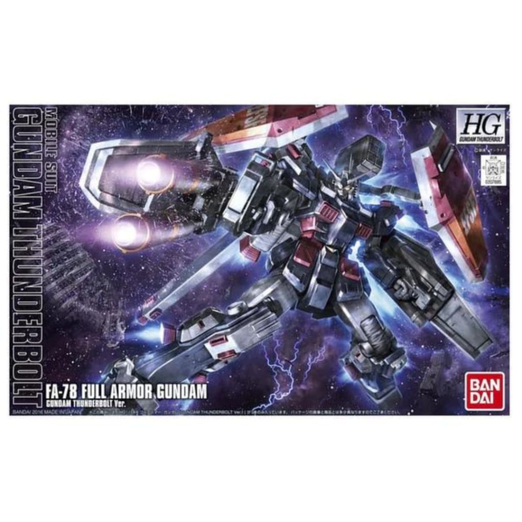 HGTB Full Armor Gundam Anime Color Ver (Gundam Thunderbolt Ver) 1/144