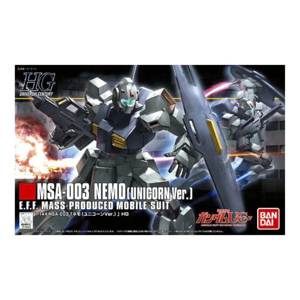 HGUC #140 Nemo (Unicorn Ver.) 1/144