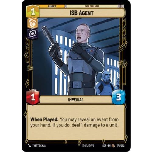 ISB Agent (176/252)  Foil