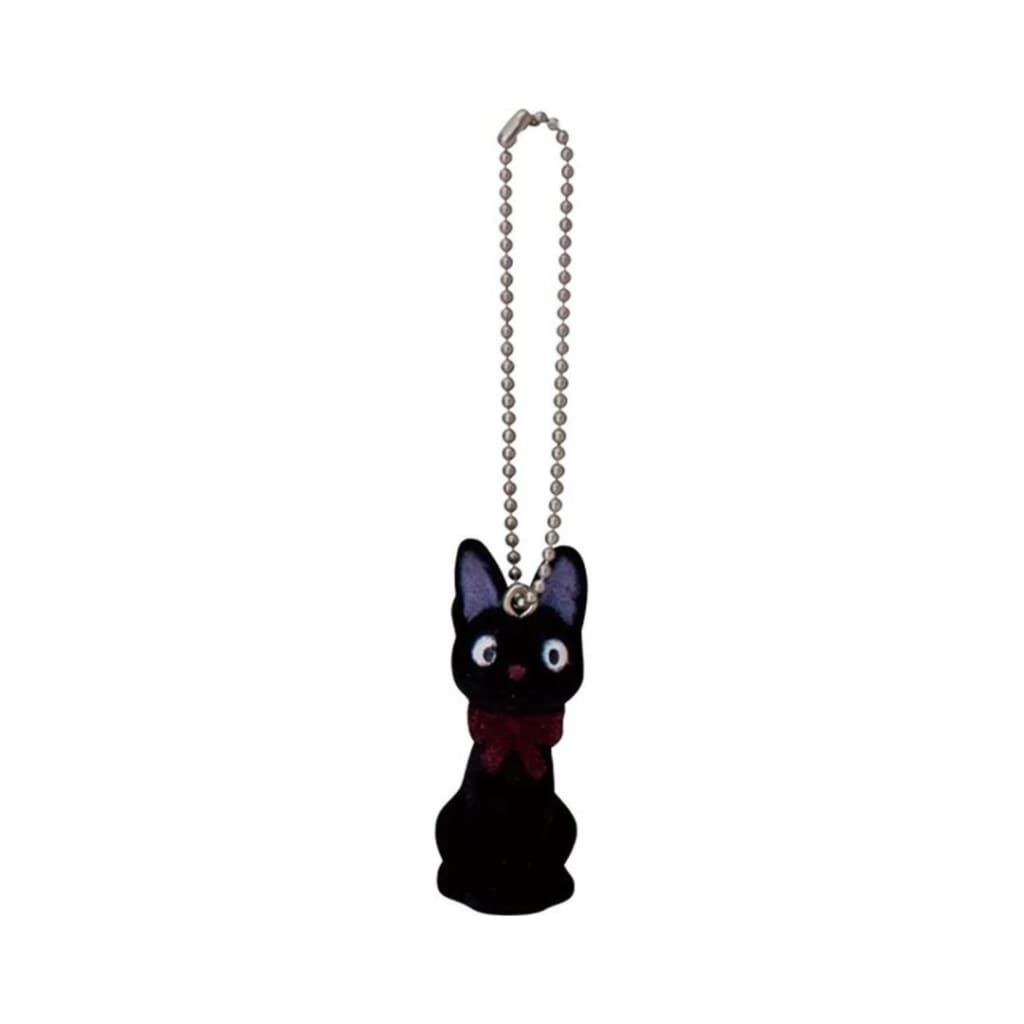 Kiki's Delivery Service Jiji Flocked Key Chain
