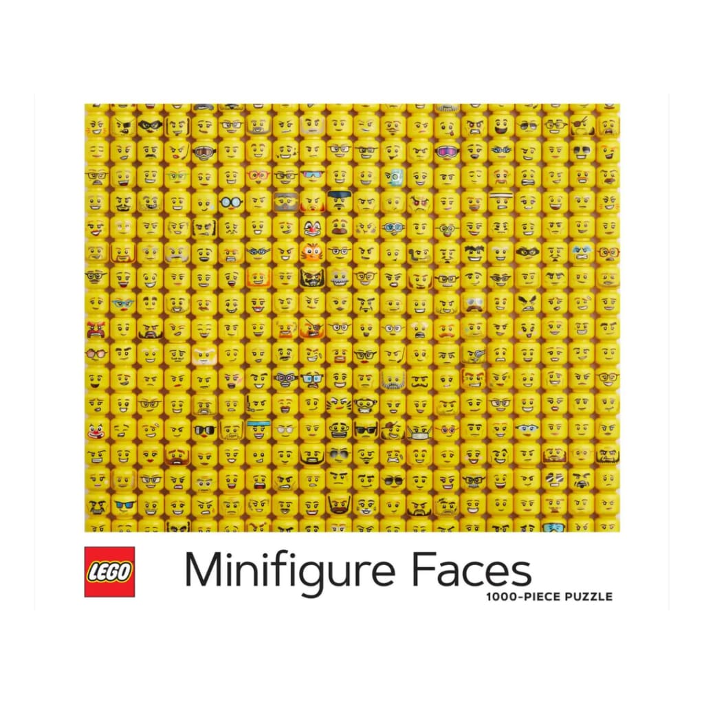LEGO - Minifigure Faces 1,000-Piece Puzzle