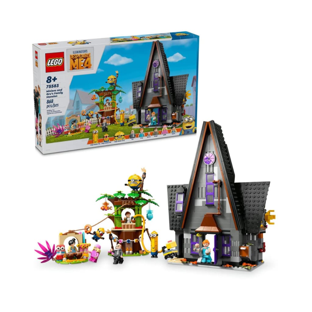 LEGO Minions and Gru's Family Mansion