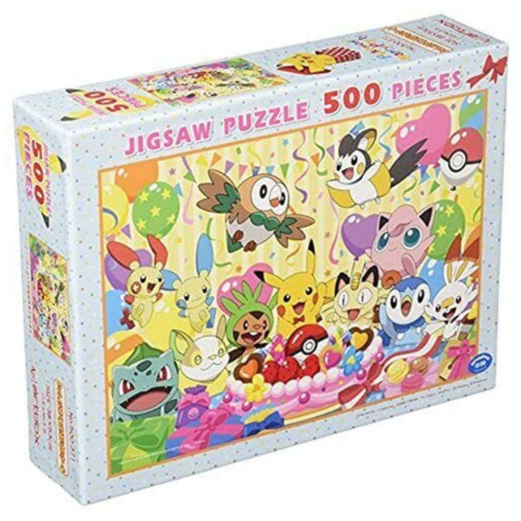 Lets Eat Together! Celebration Cake "Pokemon" 500P Puzzle
