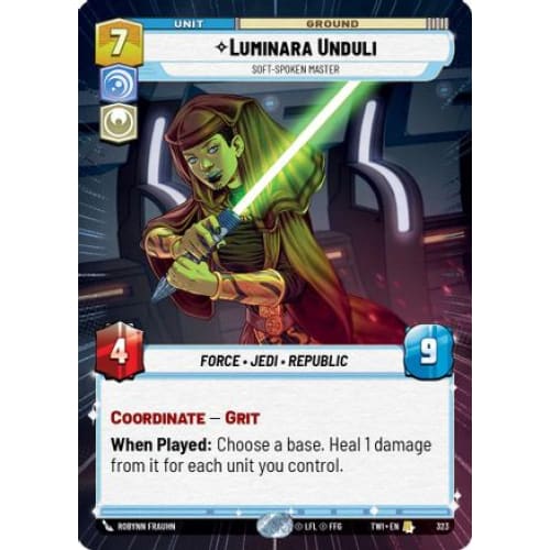 Luminara Unduli - Soft-Spoken Master (Hyperspace) (323)