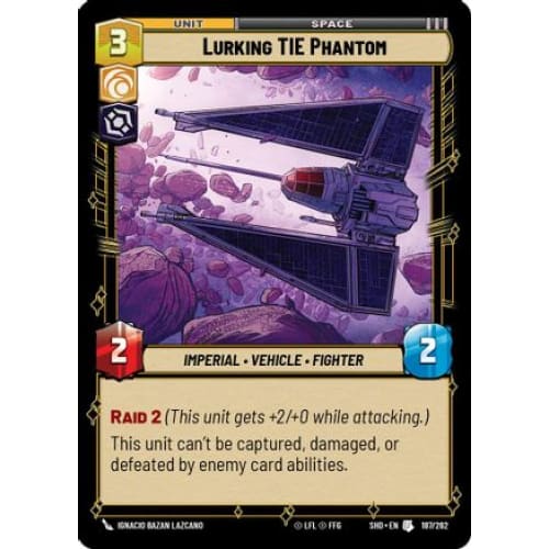 Lurking TIE Phantom (187/262)  Foil