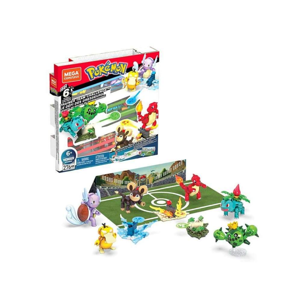 Mega Construx™ Pokémon™ Trainer Team Challenge™ (Torn Box)