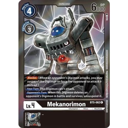 Mekanorimon (Event Pack 2) (BT5-062 C) Common  Foil