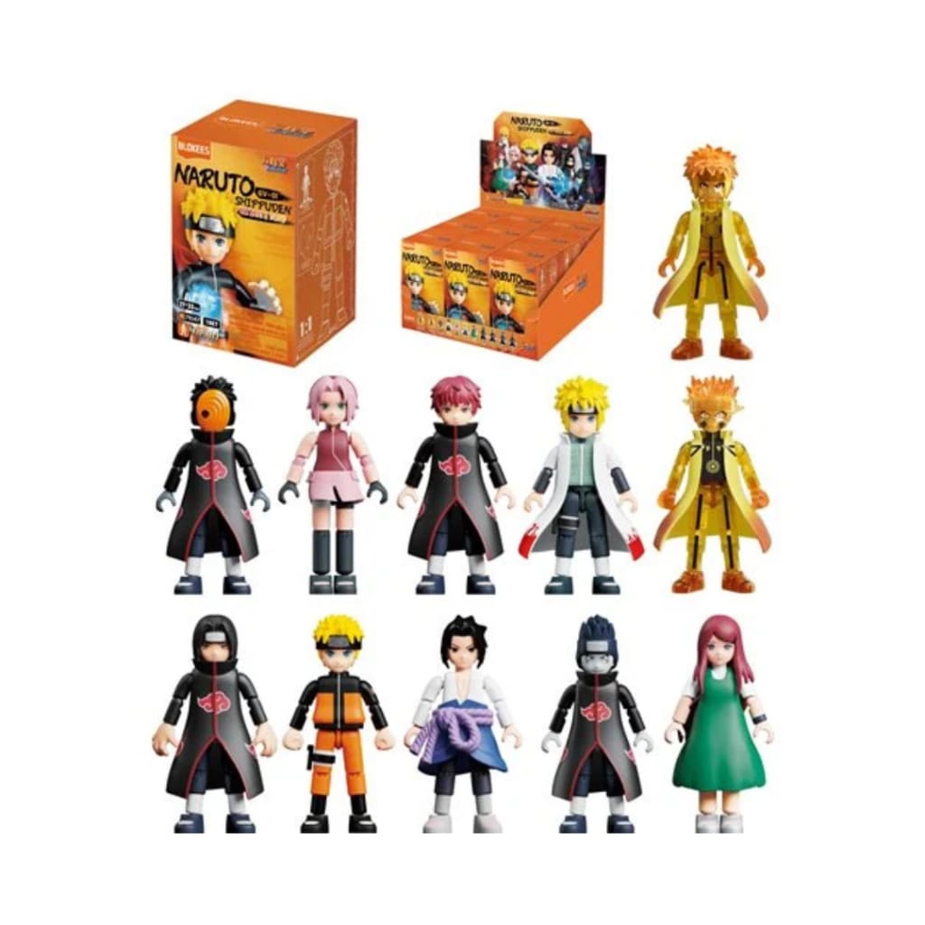 Naruto Galaxy Version 01 Ultimate Bond Blokees Mini Model Kit