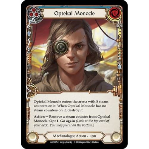 Optekal Monocle (ARC037) - Arcane Rising Unlimited Edition