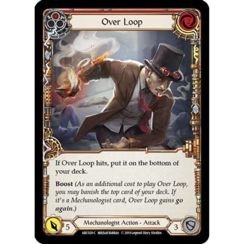 Over Loop (Red) (ARC020) - Arcane Rising Unlimited Edition