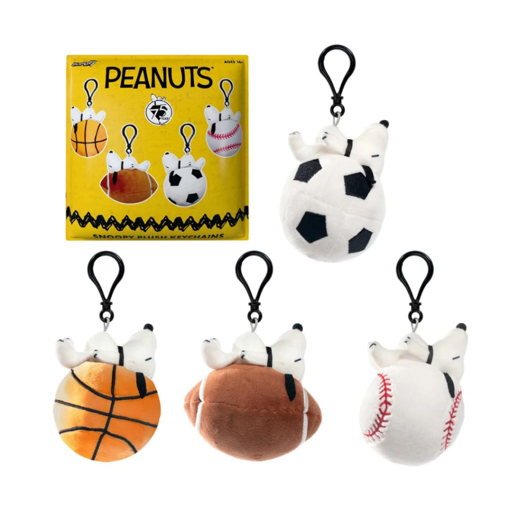 Peanuts Super Duper Plush Keychain Blind Bags Wave 1  Individual Blind Bag