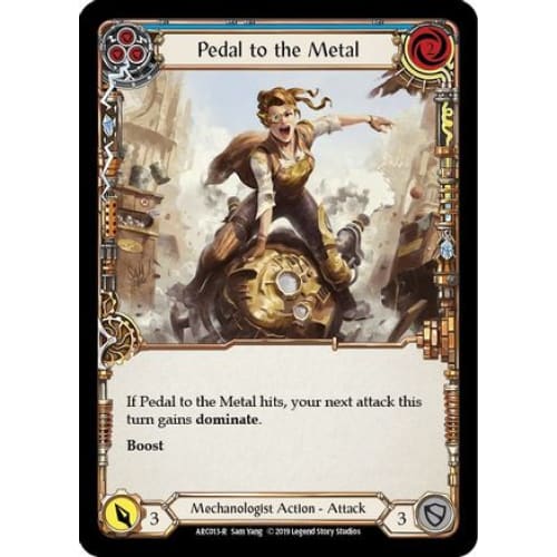 Pedal to the Metal (Blue) (ARC013) - Arcane Rising Unlimited Edition
