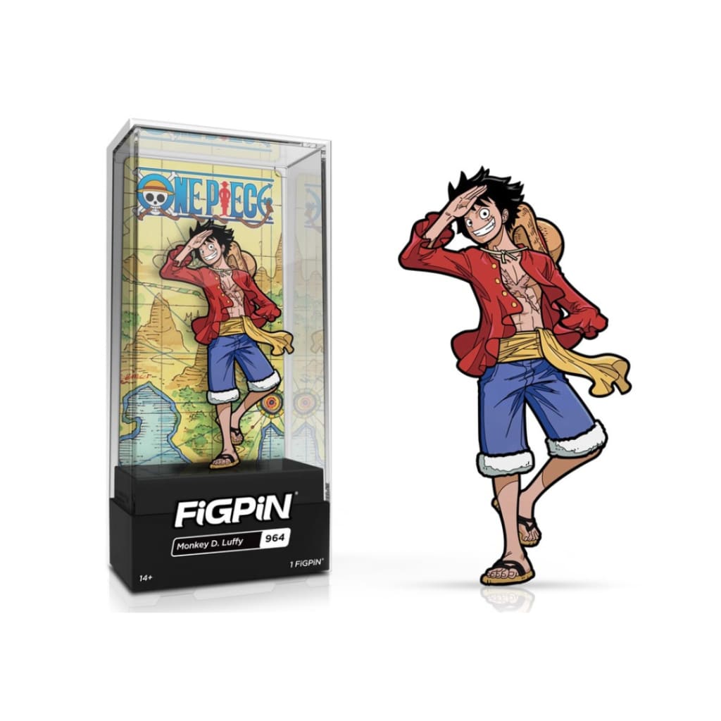 One Piece Monkey D. Luffy (964) FiGPiN Classic 3-Inch Enamel Pin